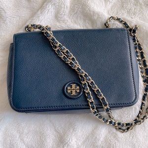 Navy Tory Burch Bag